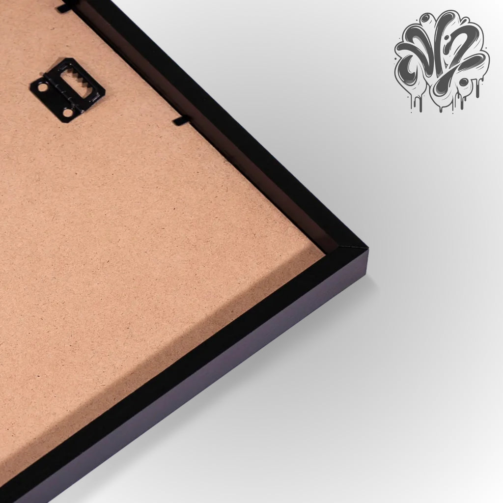 Danger di Nitro - Poster in A3 con cornice pronto da appendere